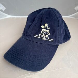 Disney parks Mickey Mouse navy blue baseball cap